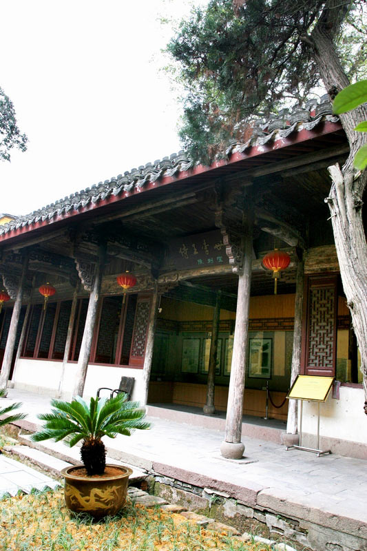 A scenic view of Jinhua Taipingtianguo Shiwangfu