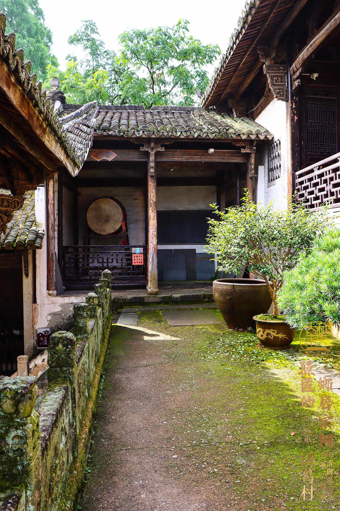 A scenic view of Jinhua Tangxiafang Dazongci