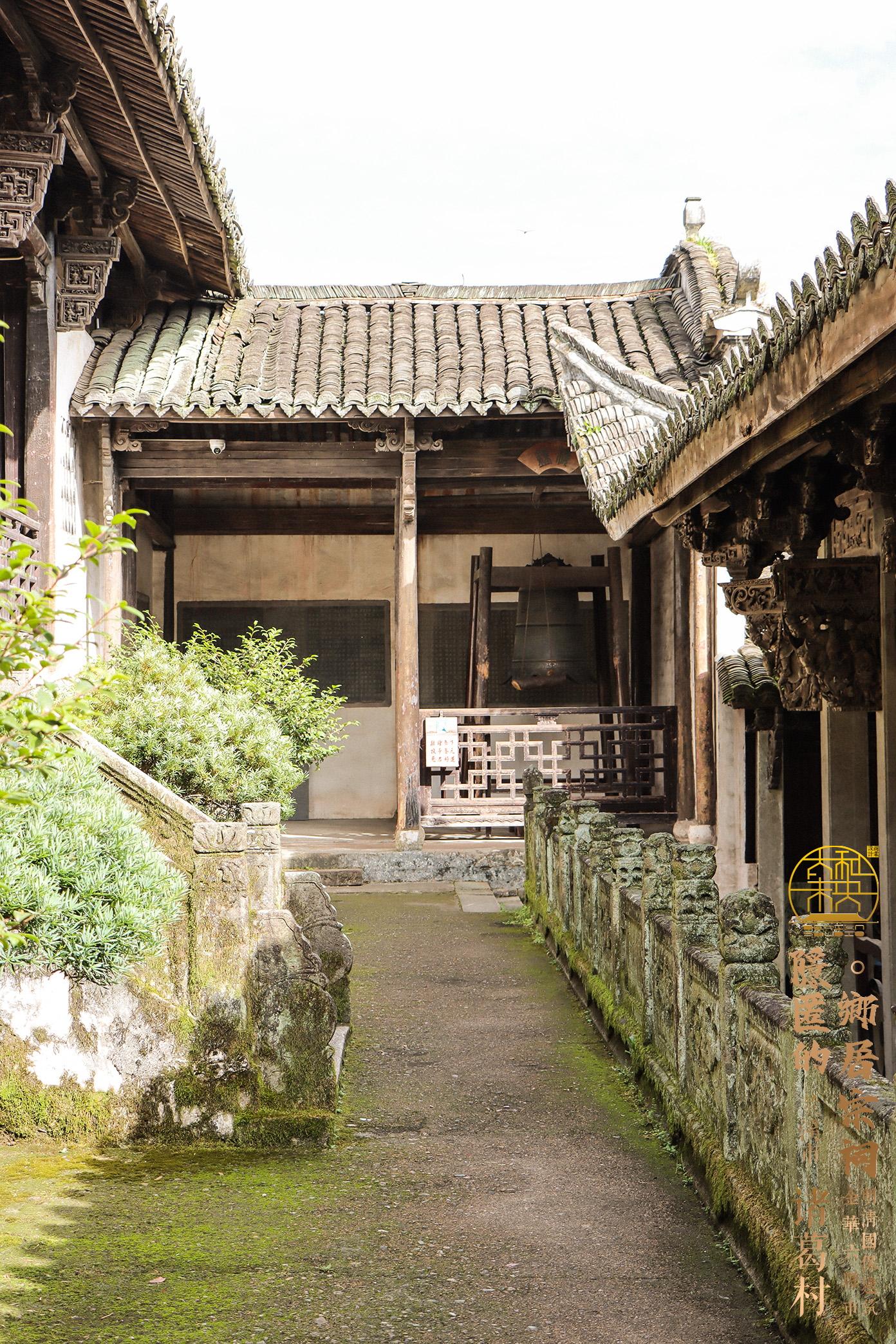 A scenic view of Jinhua Tangxiafang Dazongci