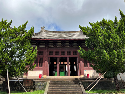 A scenic view of Jinhua Tianningsi Dadian