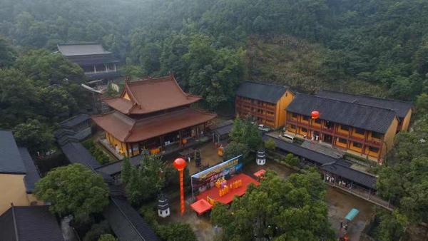 A scenic view of Jinhua Yaduancun Gu Jianzhuqun