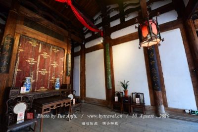 A scenic view of Jinhua Yaduancun Gu Jianzhuqun