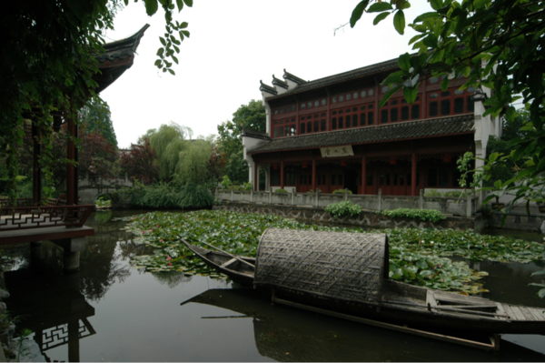 A scenic view of Jinhua Yaduancun Gu Jianzhuqun