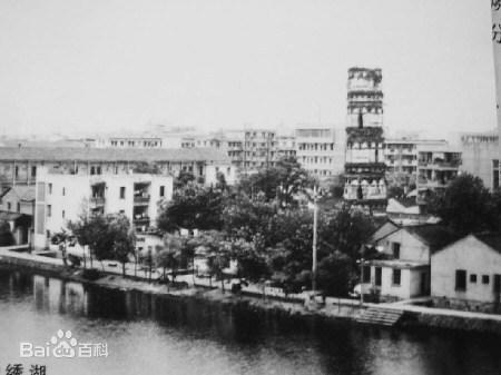 A scenic view of Jinhua Yiwu Daansi Ta