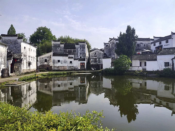 A scenic view of Jinhua Yuqingtang
