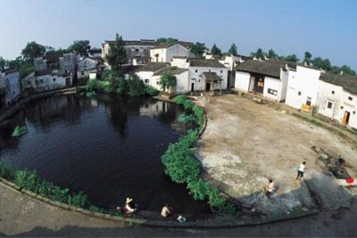 A scenic view of Jinhua Yuqingtang
