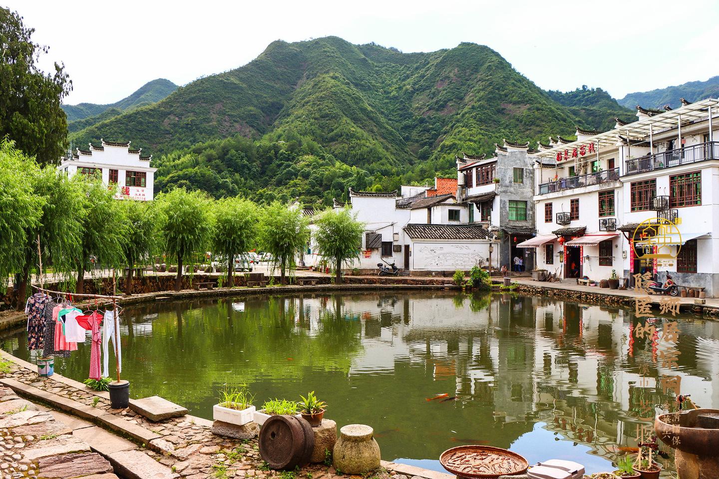 A scenic view of Jinhua Zhiyancun Jianzhuqun
