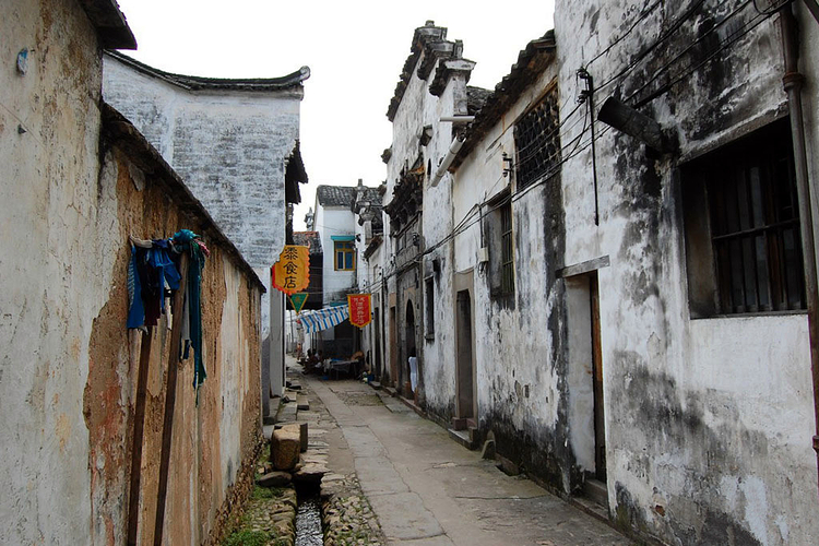 A scenic view of Jinhua Zhiyancun Jianzhuqun
