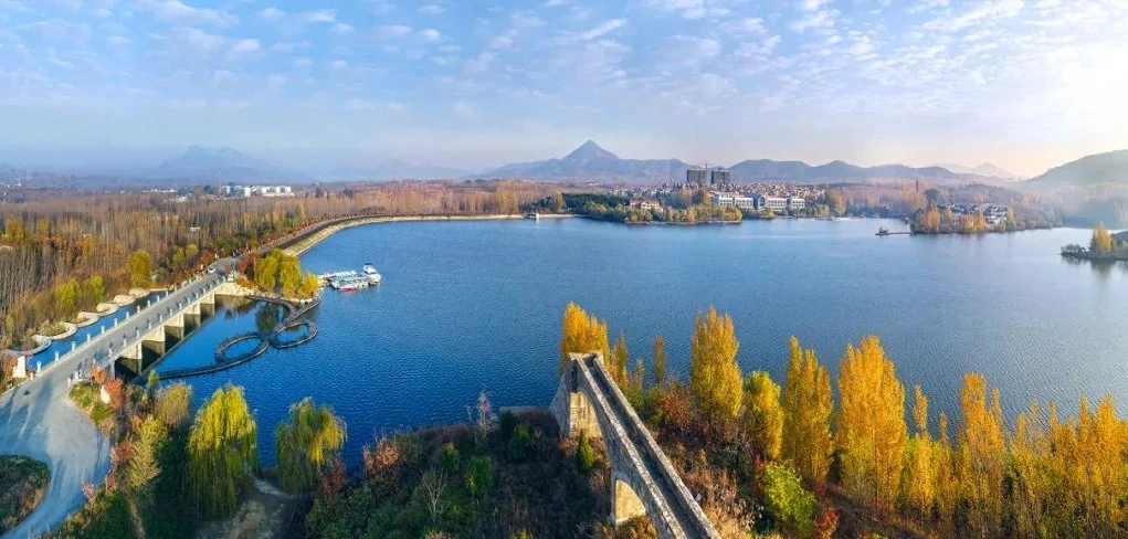 A scenic view of Jining Bianqiao