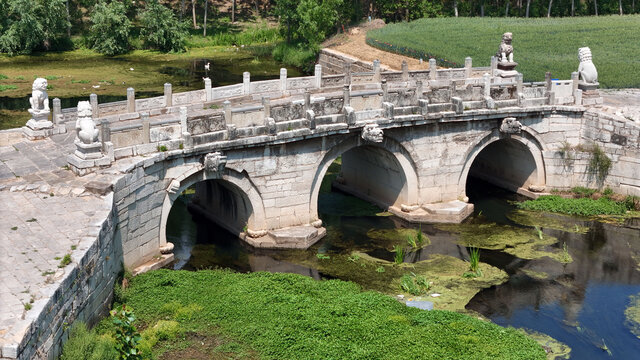 A scenic view of Jining Bianqiao