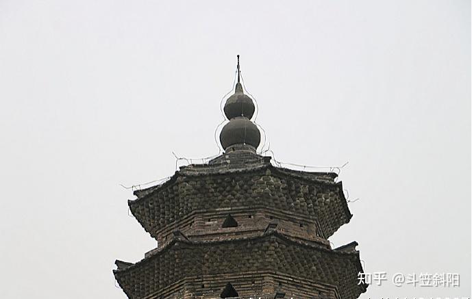 A scenic view of Jining Chongxing Ta