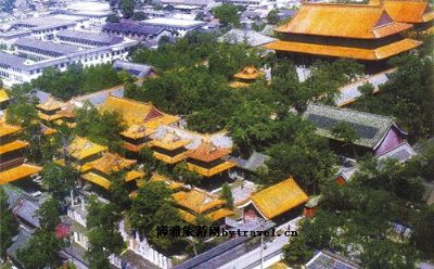 A scenic view of Jining Cixiao Jianwan Fang