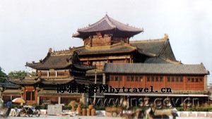 A scenic view of Jining Dongda Si