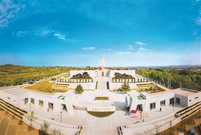 A scenic view of Jining Fangshan Muqun