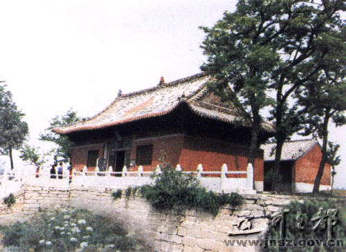 A scenic view of Jining Fuxi Miao