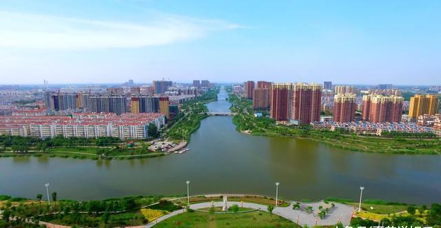 A scenic view of Jining Guangshan Si Ta