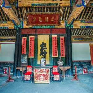 A scenic view of Jining Han Lu Wang Mu