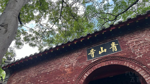 A scenic view of Jining Mengmu Lin Muqun