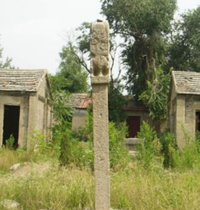 A scenic view of Jining Qinggudui Yizhi