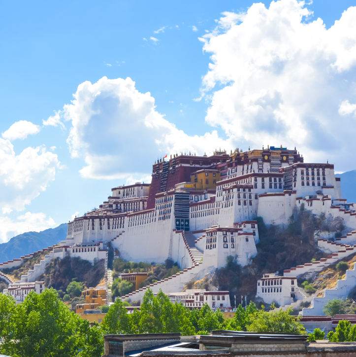 A scenic view of Jining Qinggudui Yizhi