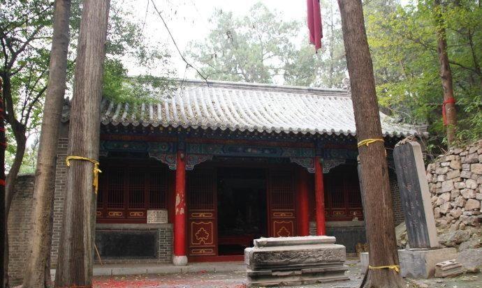 A scenic view of Jining Qingshan Si