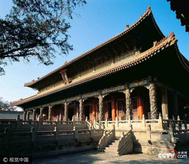 A scenic view of Jining Qufu Kongmiao Ji Kongfu
