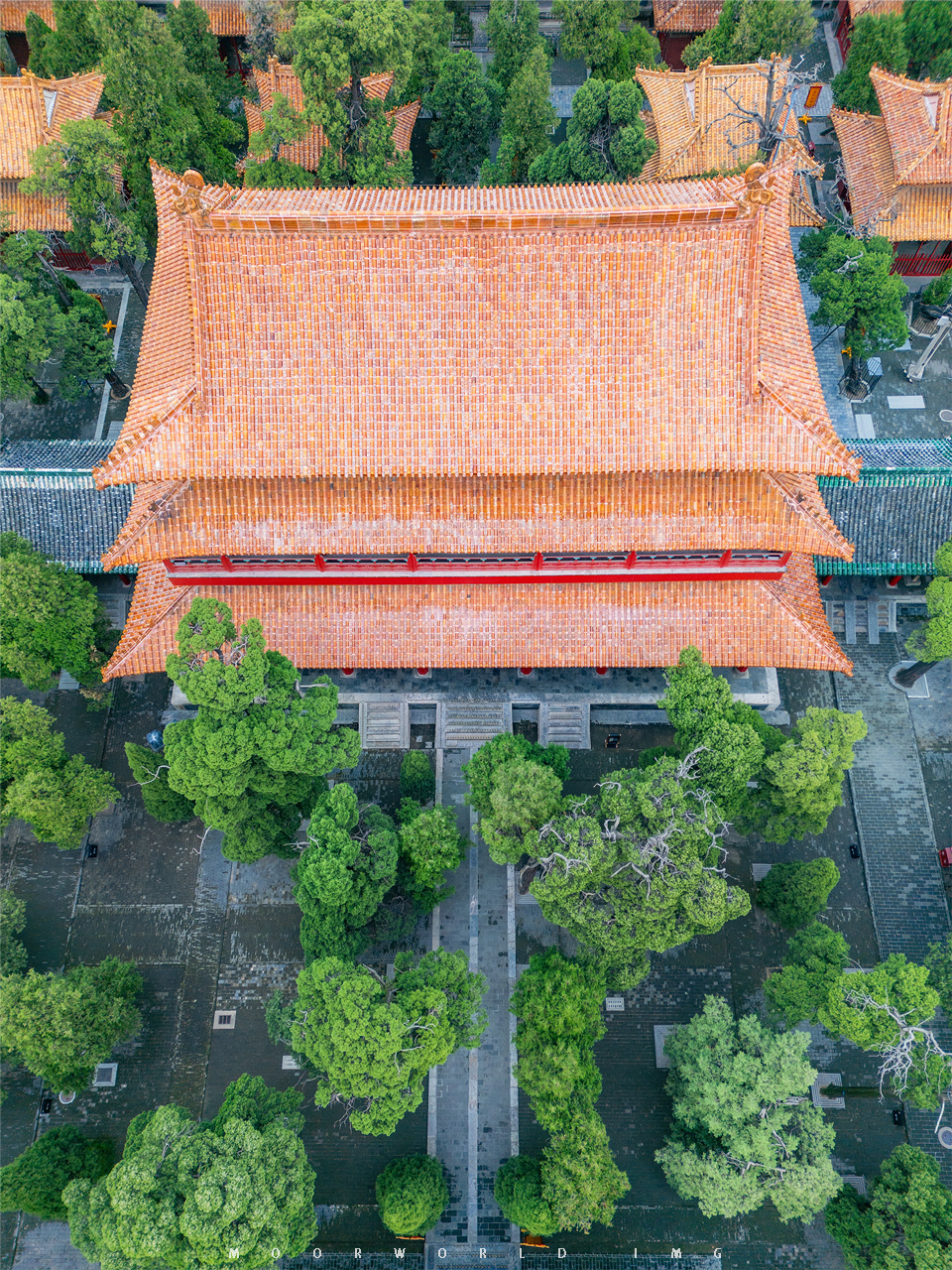 A scenic view of Jining Qufu Kongmiao Ji Kongfu