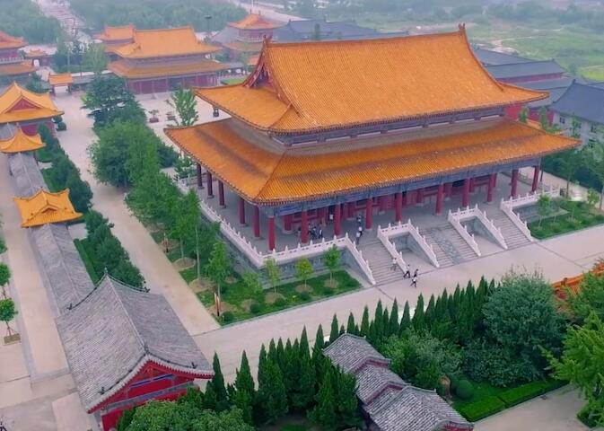A scenic view of Jining Qufu Kongmiao Ji Kongfu