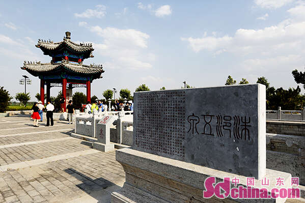 A scenic view of Jining Qufu Luguo Gucheng