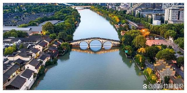 A scenic view of Jining Xiwusi Yizhi