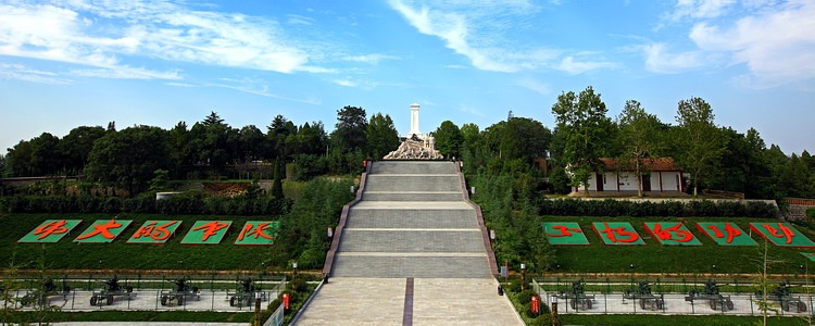 A scenic view of Jining Yangshan Zhandou Jiniandi
