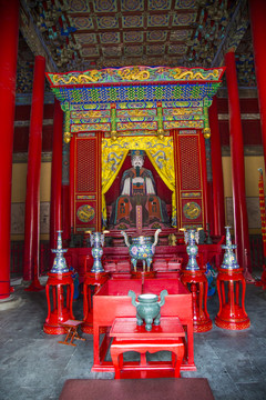 A scenic view of Jining Yanmiao