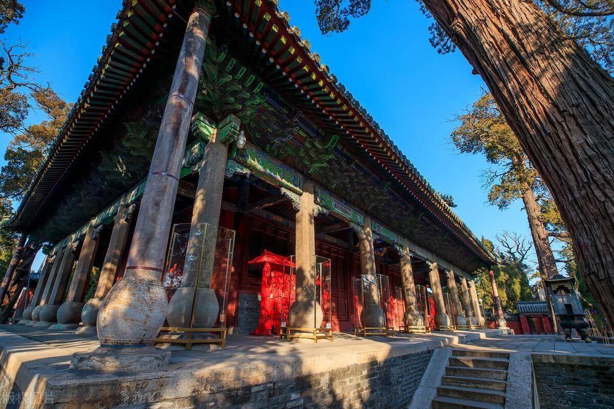 A scenic view of Jining Zhougong Miao