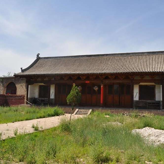 A scenic view of Jinzhong Beiyijian Yongfu Temple Guodian