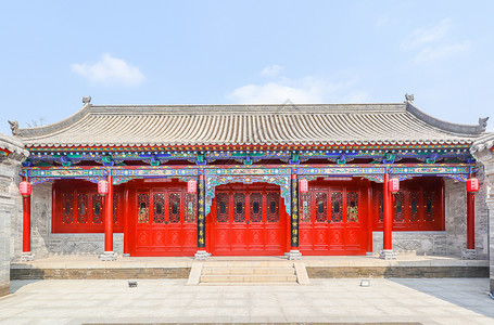 A scenic view of Jinzhong Cao Family Compound