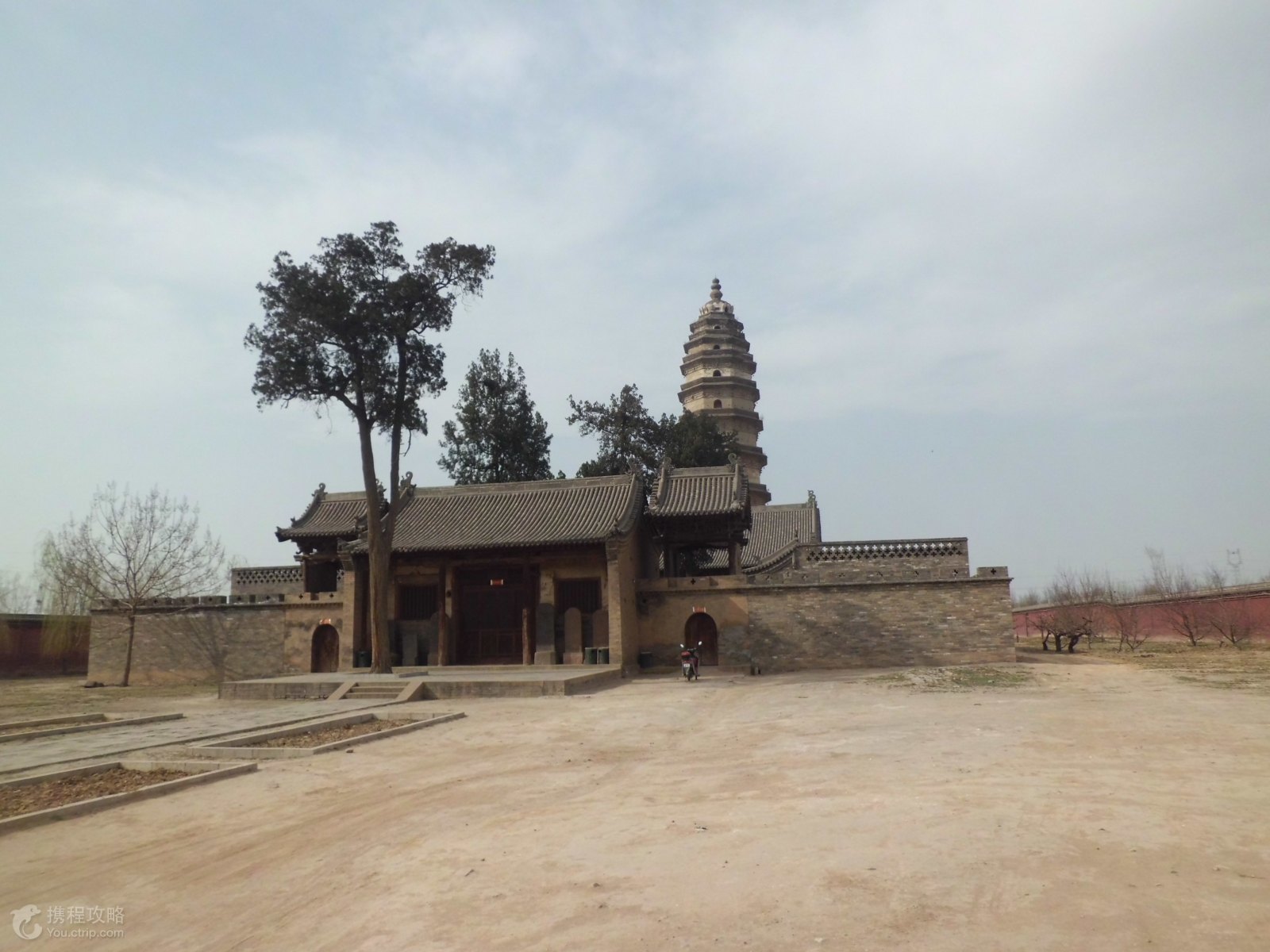 A scenic view of Jinzhong Cixiang Temple