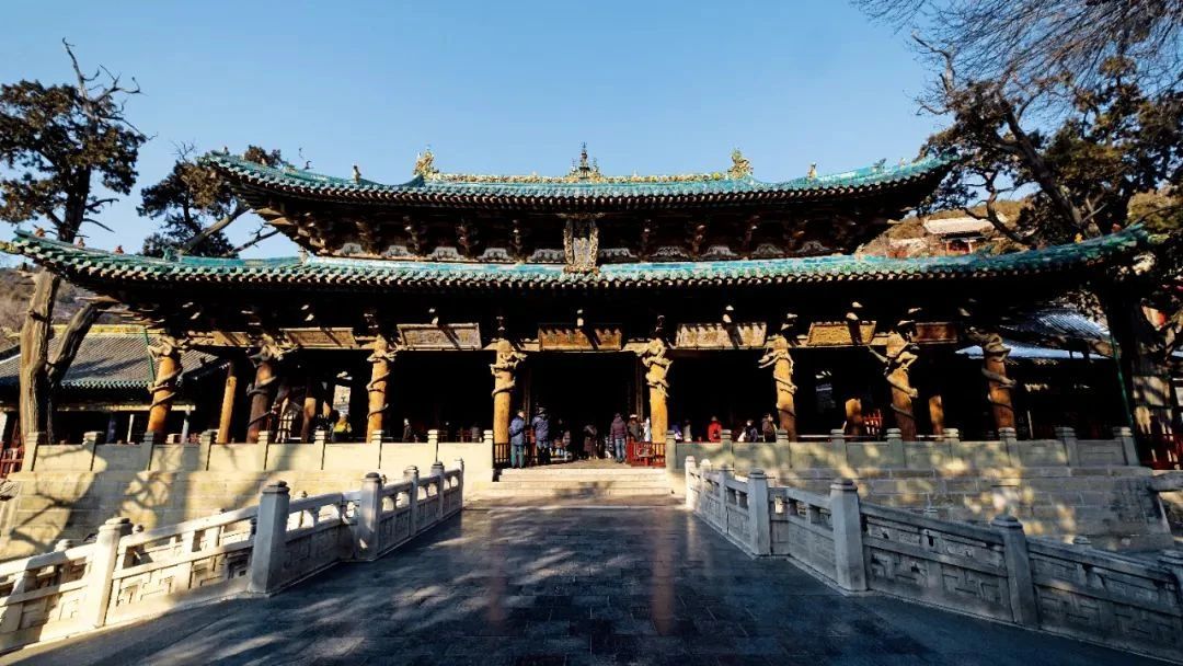 A scenic view of Jinzhong Cixiang Temple
