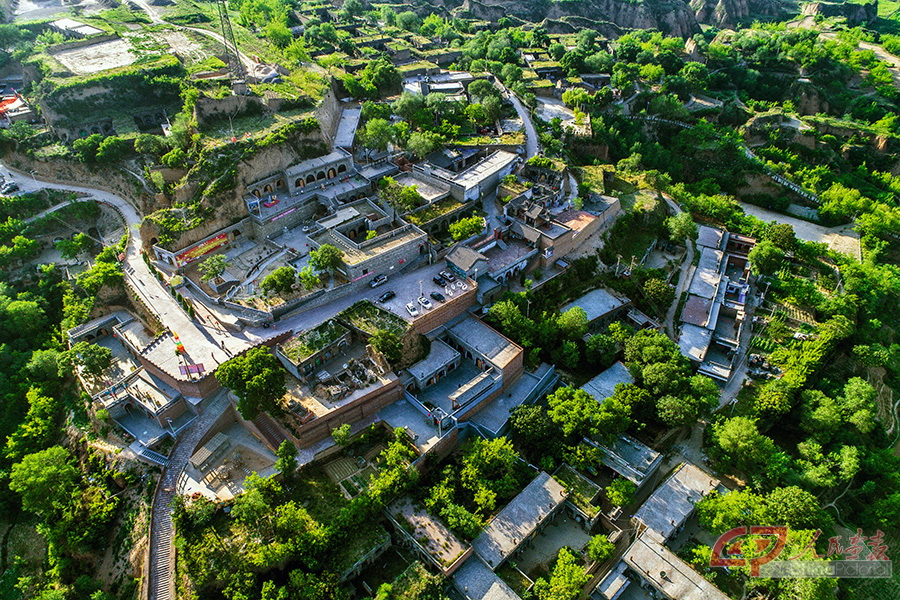 A scenic view of Jinzhong Dazhai Commune Site