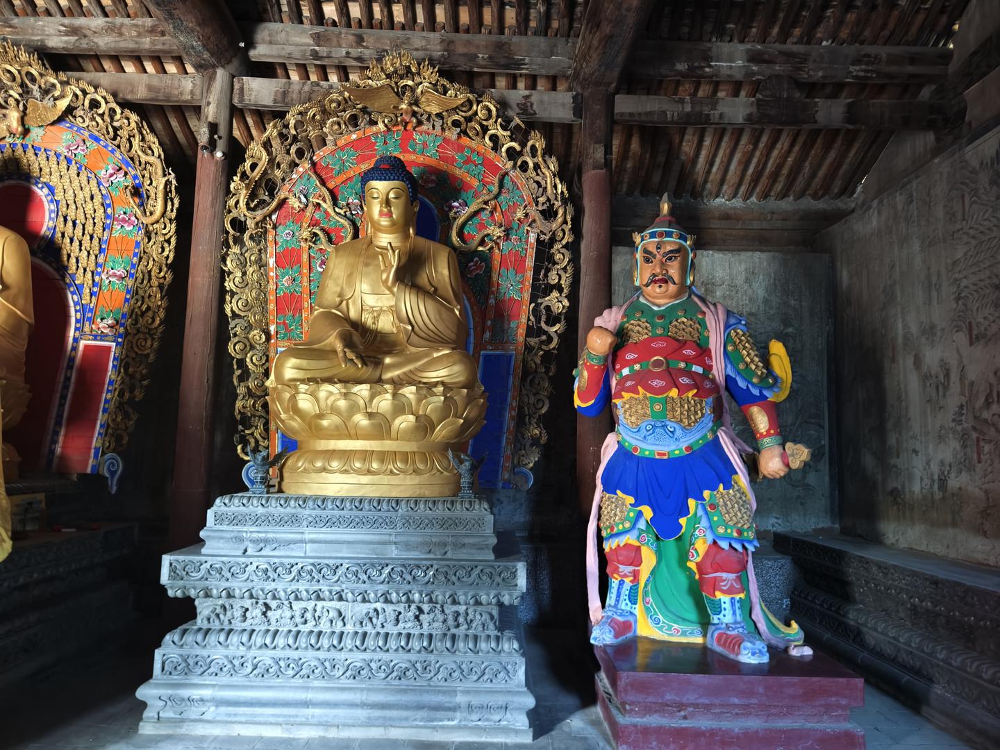 A scenic view of Jinzhong Fancun Yuanzhi Temple