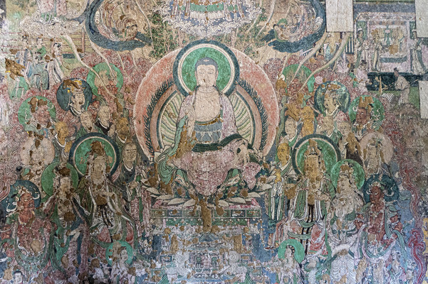 A scenic view of Jinzhong Fancun Yuanzhi Temple