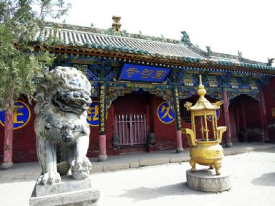 A scenic view of Jinzhong Fancun Yuanzhi Temple