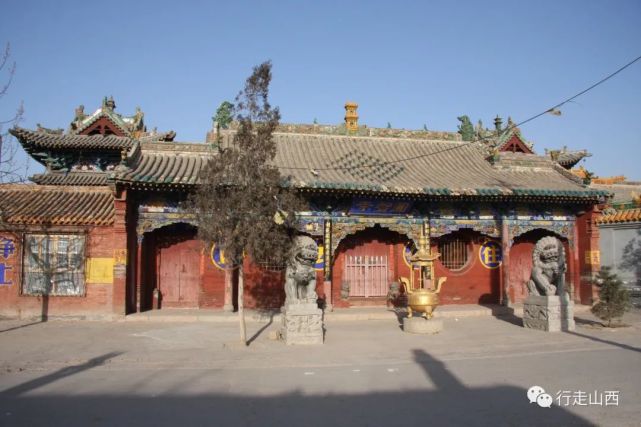 A scenic view of Jinzhong Fancun Yuanzhi Temple