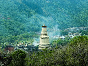 A scenic view of Jinzhong Futian Temple