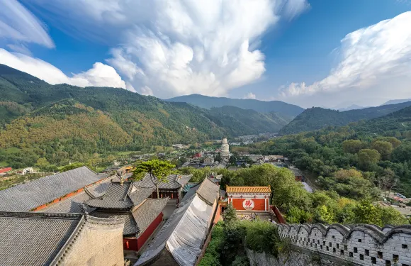 A scenic view of Jinzhong Futian Temple