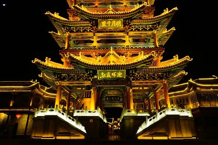 A scenic view of Jinzhong Fuxiang Temple