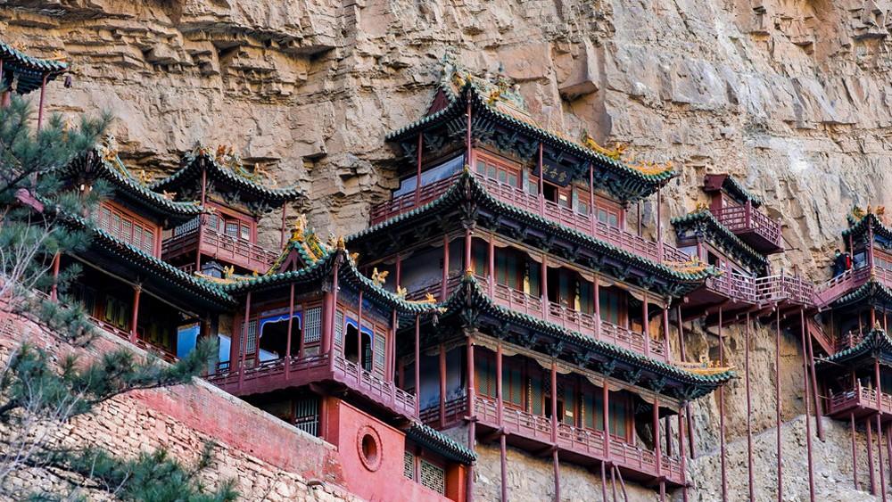 A scenic view of Jinzhong Gankeng Nanshen Temple