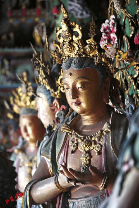 A scenic view of Jinzhong Guanghua Temple Taigu