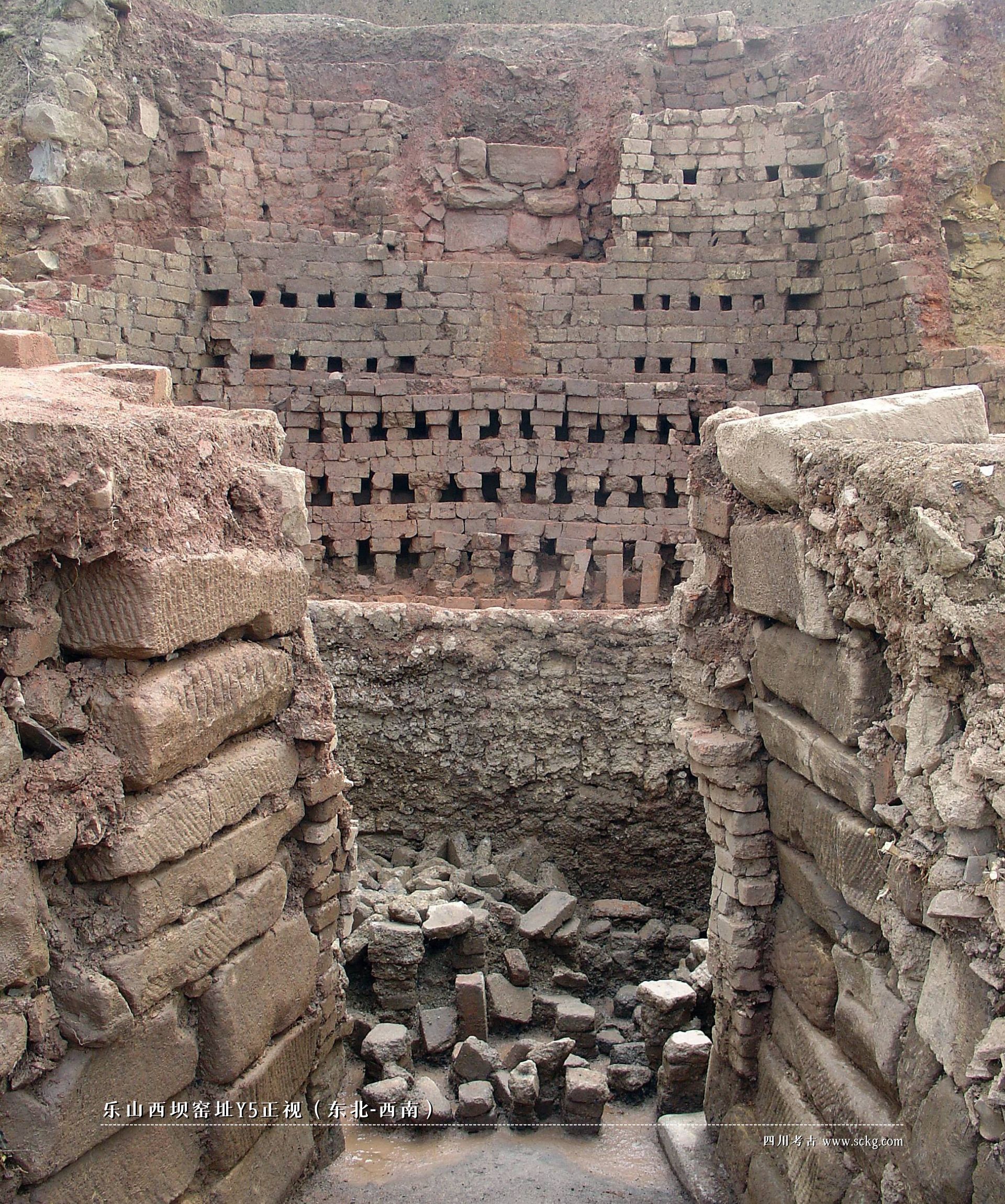 A scenic view of Jinzhong Hongshan Kiln Site