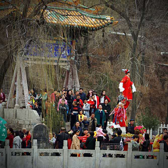 A scenic view of Jinzhong Hongshan Kiln Site