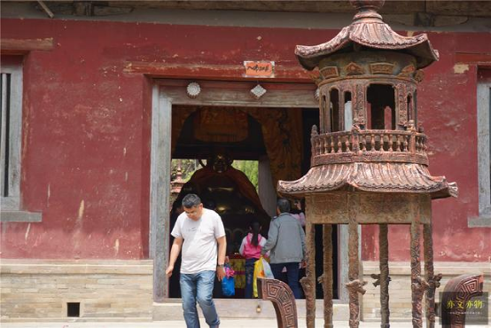 A scenic view of Jinzhong Huiluan Temple Jiexu